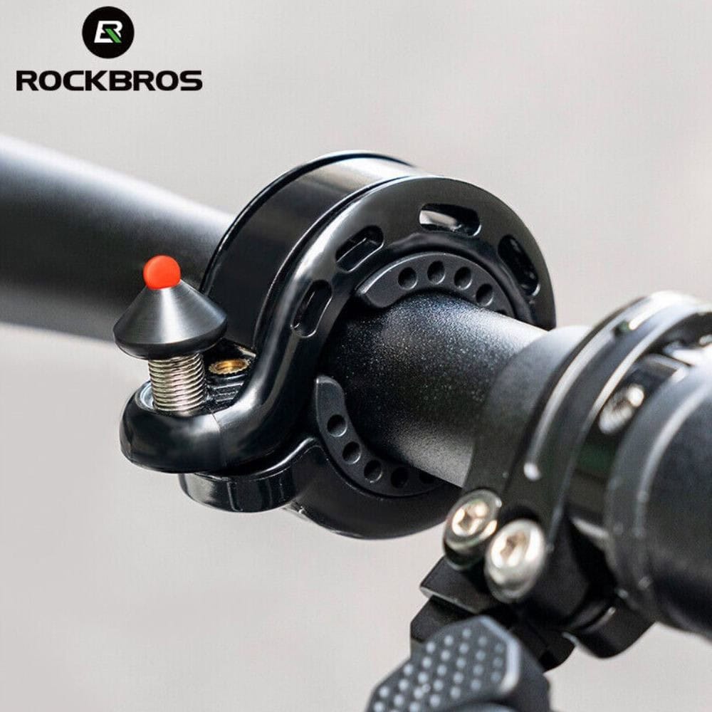 Zvonček na bicykel ROCKBROS Kompaktný Mini 100 DB Dural Modrý - Zvončeky - 2