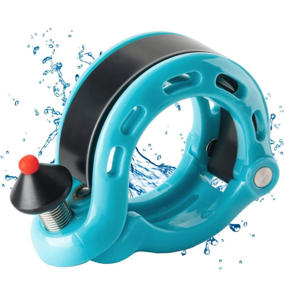 Zvonček na bicykel ROCKBROS Kompaktný Mini 100 DB Dural Modrý - Zvončeky - 1