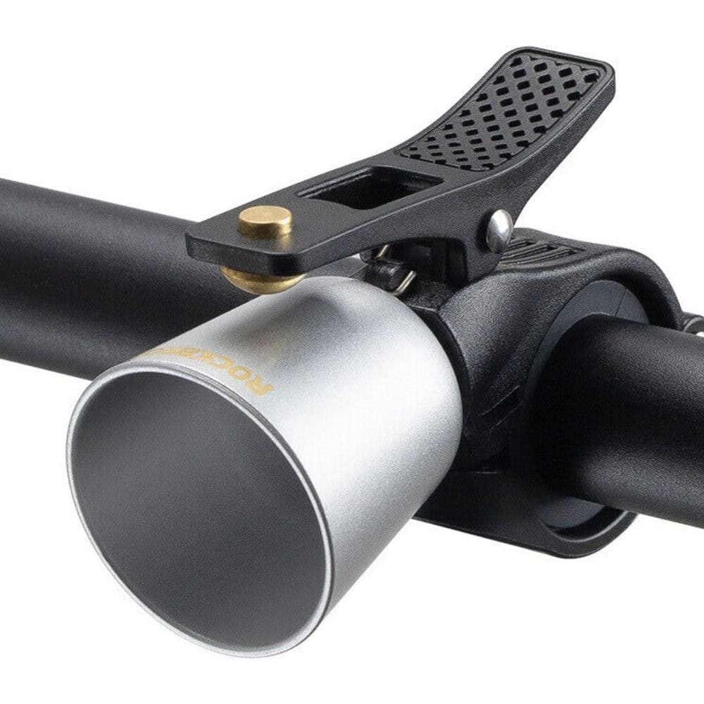 Zvonček na bicykel ROCKBROS Medená zliatina 100DB Strieborný - Zvončeky - 2