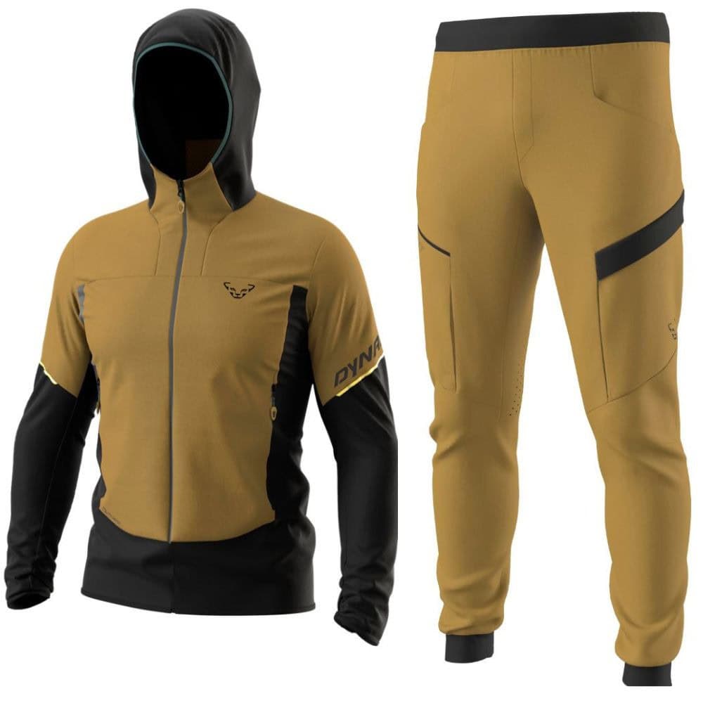 Komplet DYNAFIT Traverse Alpha Hooded M Relic + Transalper Cargo Pants M Relic - SETY - Turistické oblečenie - 1