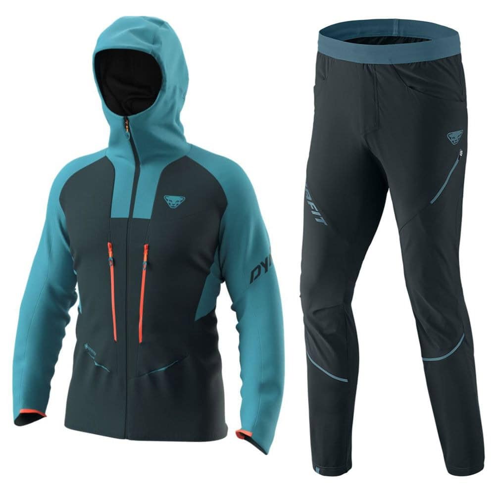 Komplet DYNAFIT TLT GTX Jacket M Storm Blue + Transalper Hybrid Blueberry - SETY - Turistické oblečenie - 1
