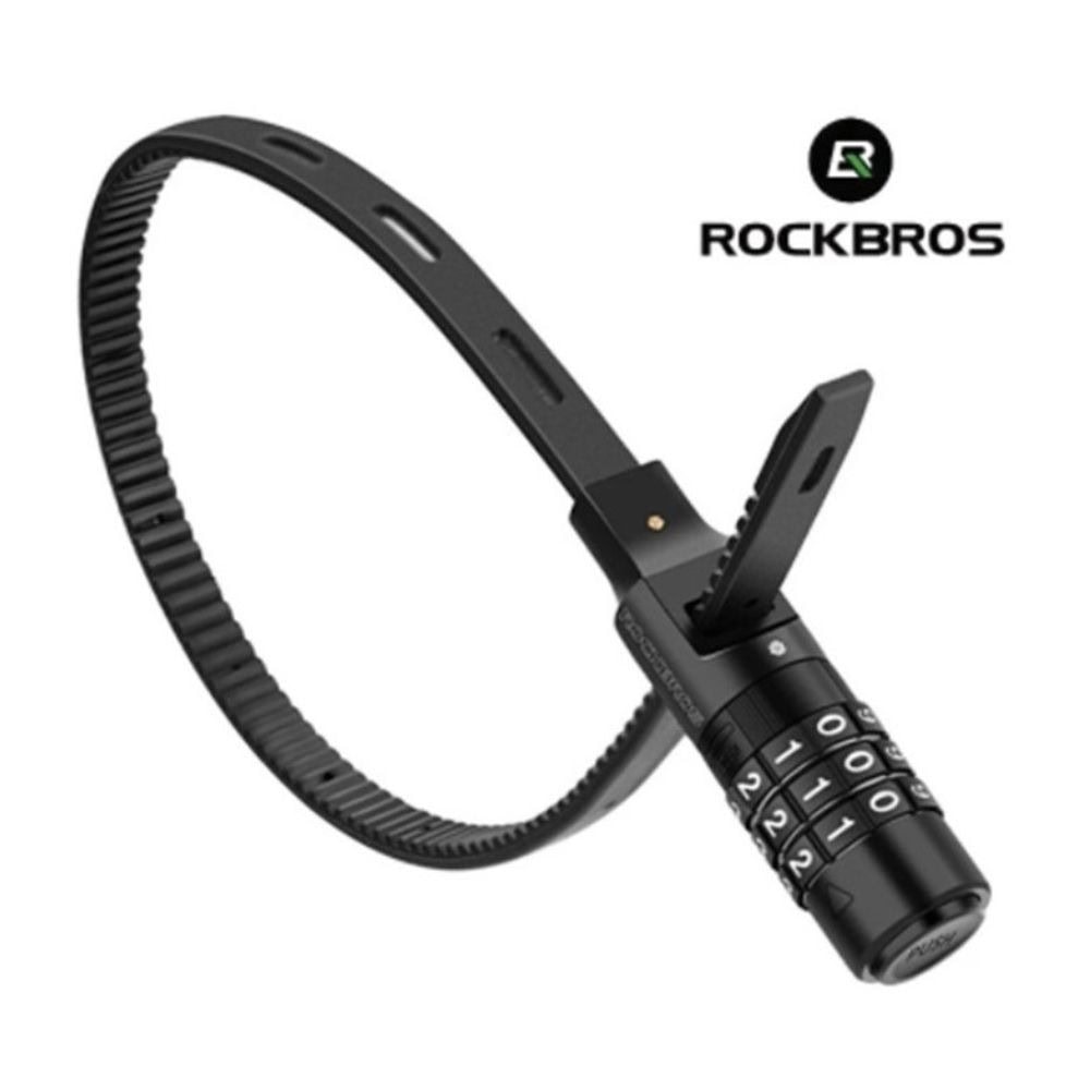 Zámok ROCKBROS kódový 540 mm Čierny - Zámky - 1
