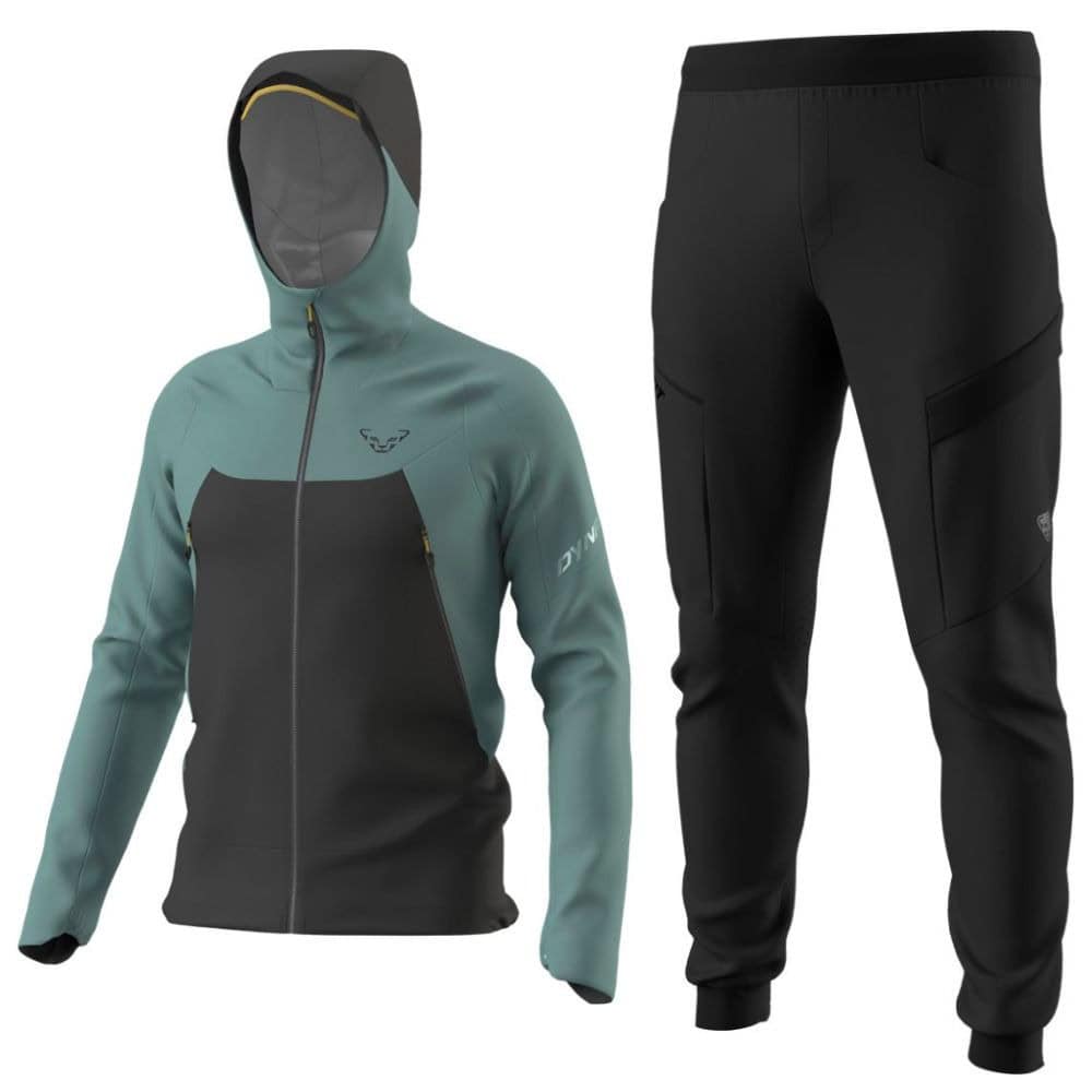 Komplet DYNAFIT Transalper 3L M Jkt Atlantic + Transalper Cargo Pants M Black Out - SETY - Turistické oblečenie - 1