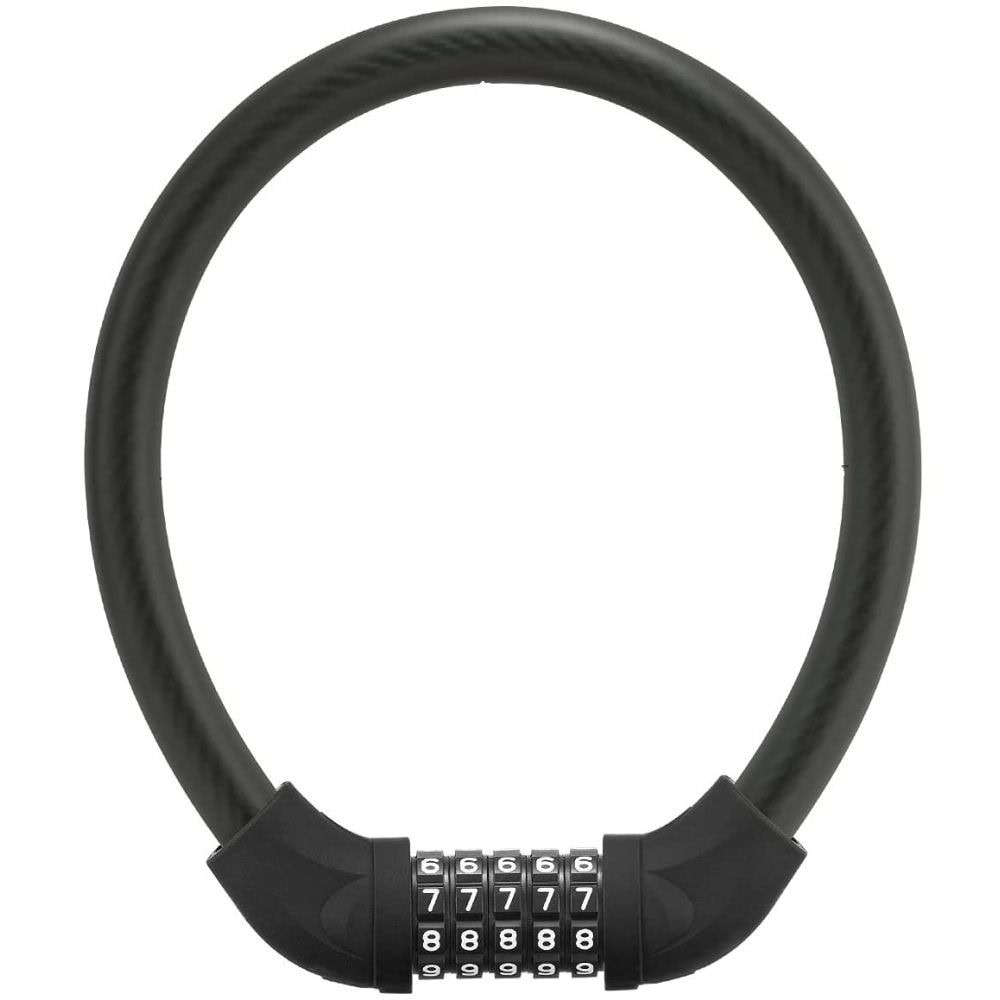 Zámok ROCKBROS kódový 15x400 mm Čierny - Zámky - 1