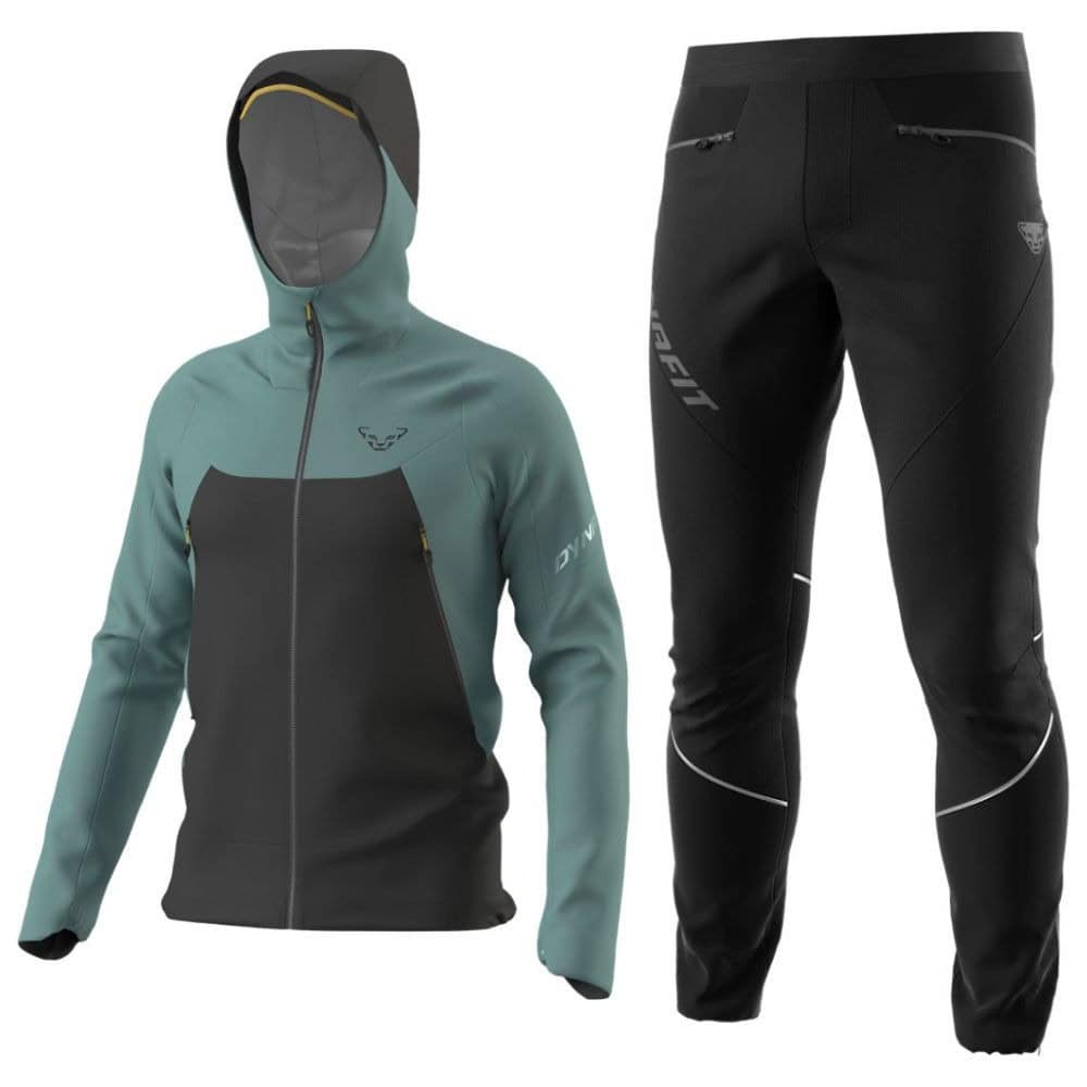 Komplet DYNAFIT Transalper 3L M Jkt Atlantic + Transalper Warm M PNT Black - SETY - Turistické oblečenie - 1