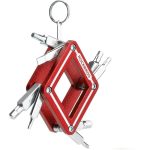 Multifunkčné náradie ROCKBROS 8 funkcií Red