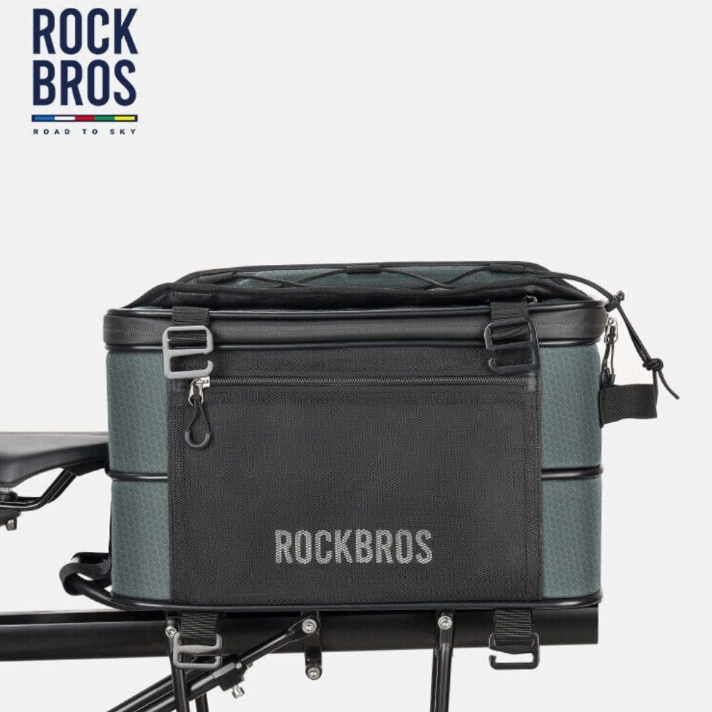 Taška ROCKBROS na zadný nosič skladacia 14l/16,8l Čierna - Cyklo tašky - 2