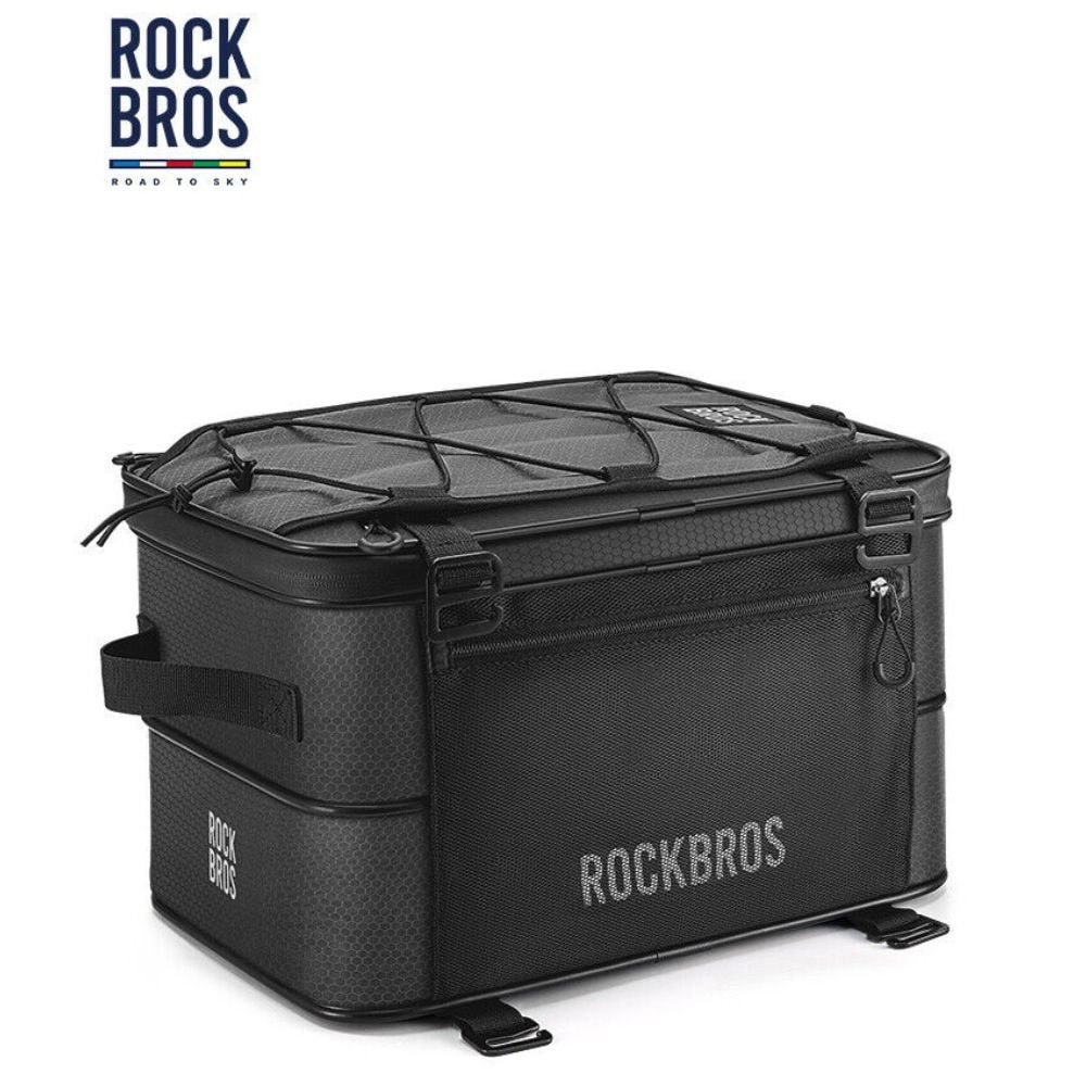 Taška ROCKBROS na zadný nosič skladacia 14l/16,8l Čierna - Cyklo tašky - 1