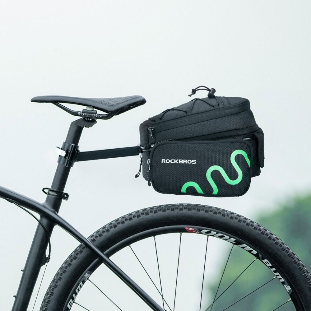 Taška s nosičom na sedlovku ROCKBROS 9L Black - Nosiče a kufre na nosiče - 2