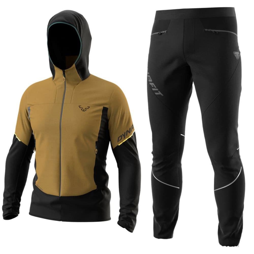 Komplet DYNAFIT Traverse Alpha Hooded M Relic + Transalper Warm M PNT Black - SETY - Turistické oblečenie - 1