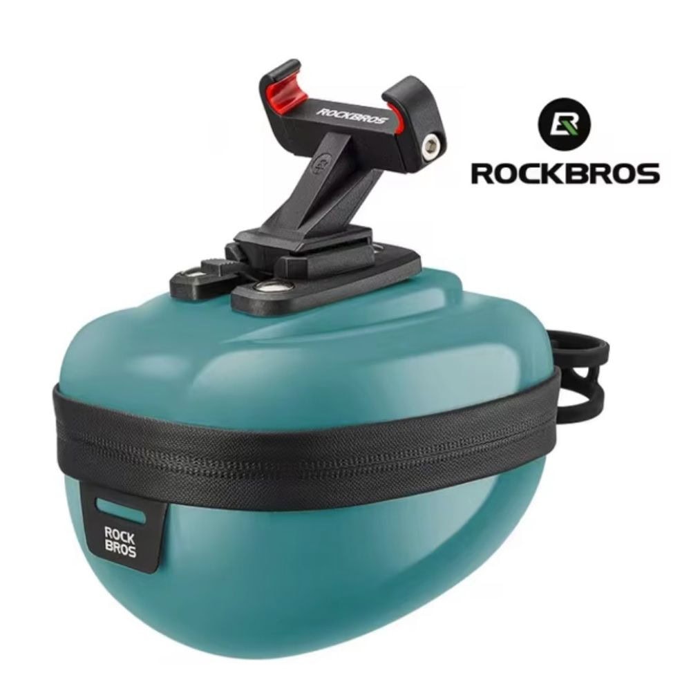 Taška ROCKBROS podsedlová 0,4L Zelená - Cyklo tašky - 1