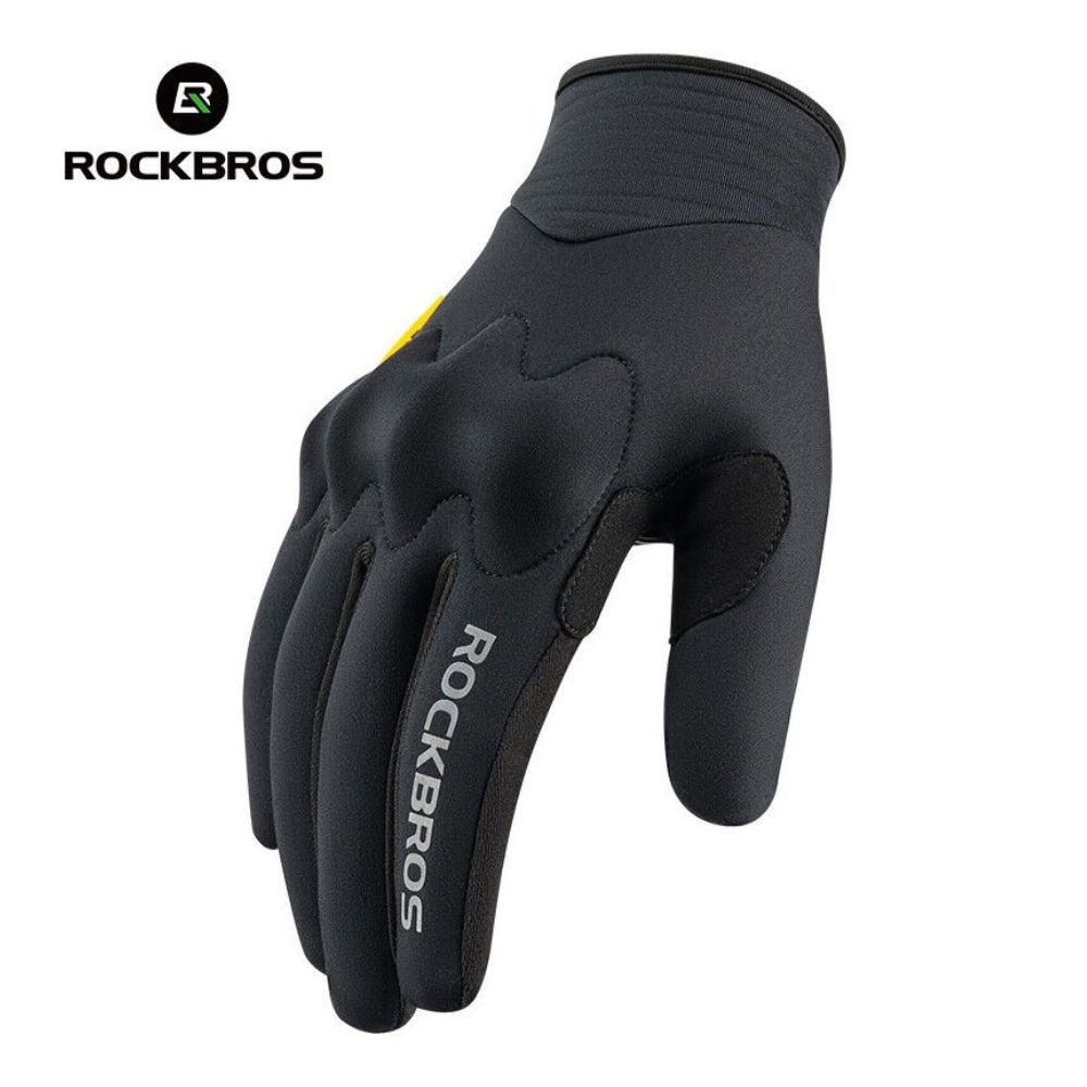 Termo cyklo rukavice ROCKBROS Black - Cyklo rukavice - 1