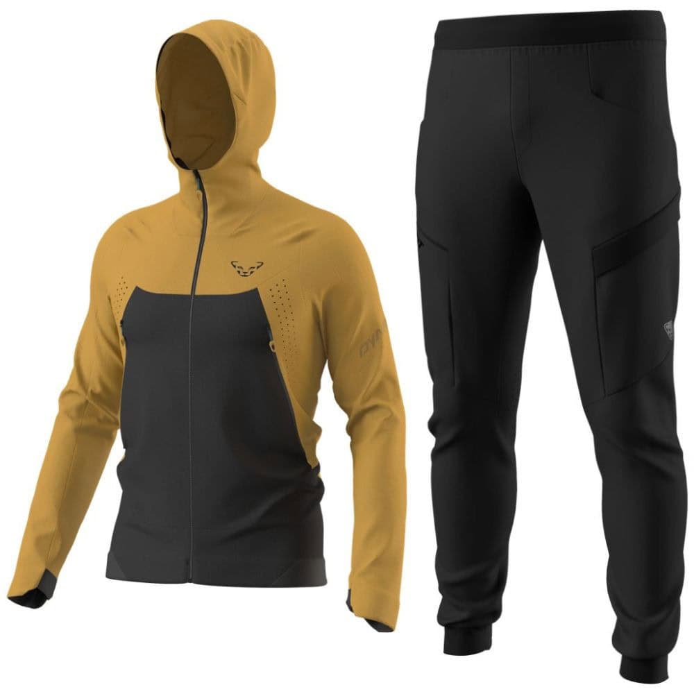Komplet DYNAFIT Transalper DST M Jacket Relic + Transalper Cargo Pants M Black Out - SETY - Turistické oblečenie - 1
