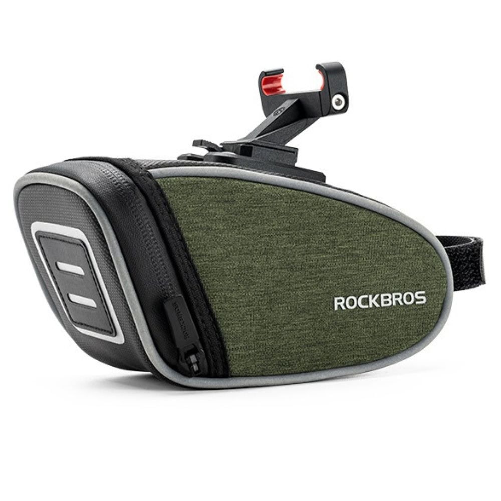 Taška ROCKBROS podsedlová s kapacitou 1L Tmavozelená - Cyklo tašky - 1