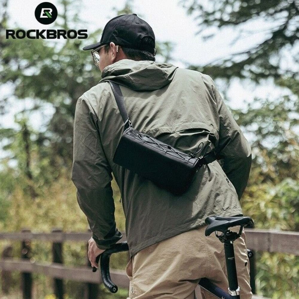 Taška ROCKBROS na riadidlá s kapacitou 1,5L Modrá - Cyklo tašky - 5