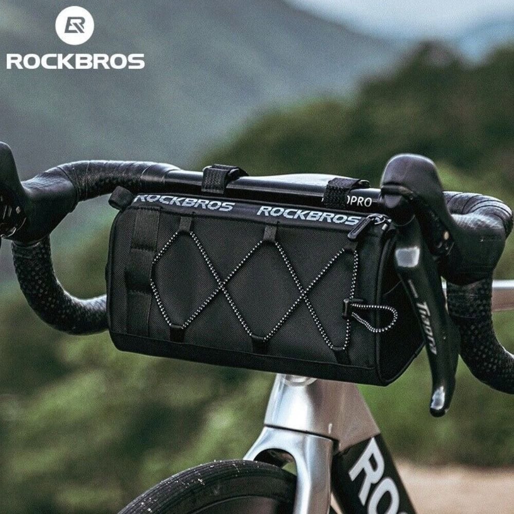 Taška ROCKBROS na riadidlá s kapacitou 1,5L Čierna - Cyklo tašky - 3