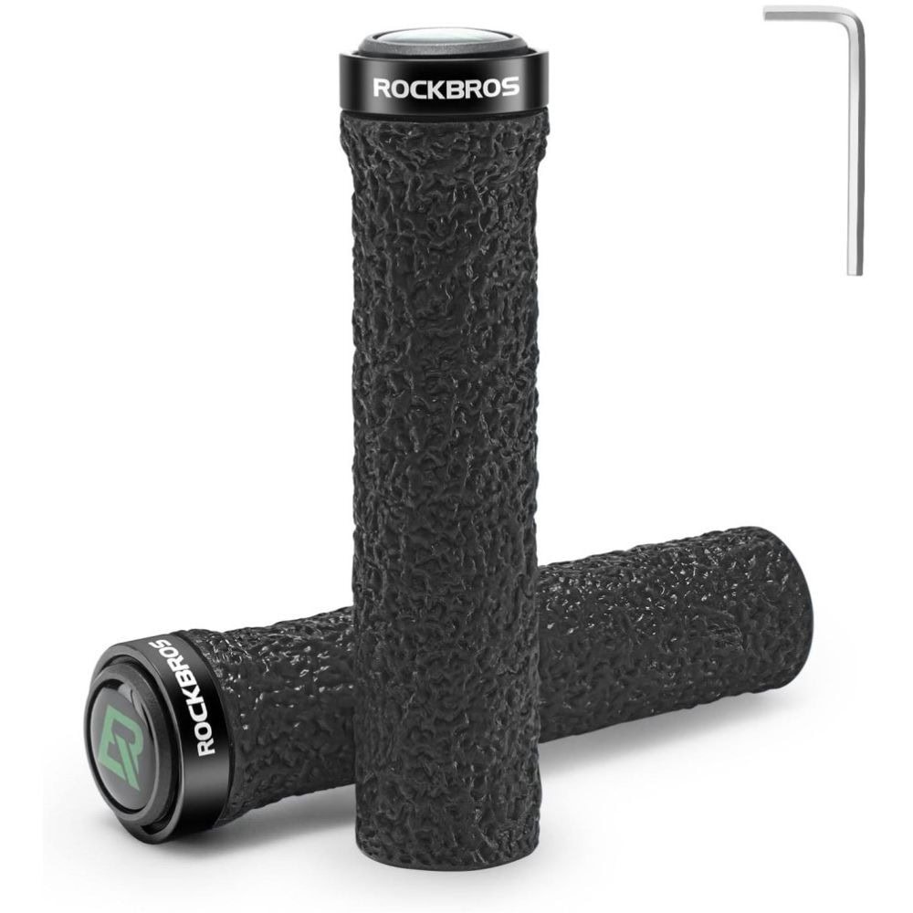 Skrutkovacia rukoväť ROCKBROS TPE Black - Gripy a omotávky - 1