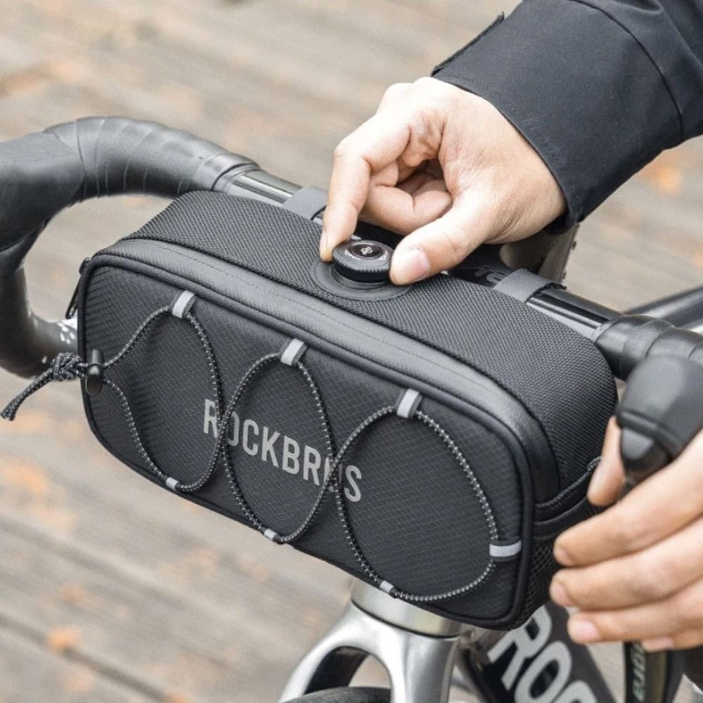 Taška ROCKBROS na riadidlá s kapacitou 1,9L Čierna - Cyklo tašky - 3