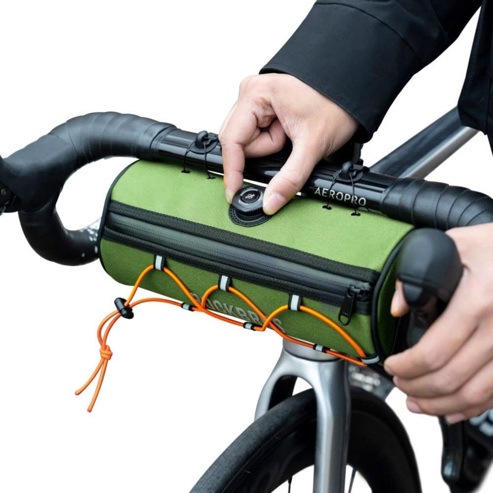 Taška ROCKBROS na riadidlá s kapacitou 1,5L Zelená - Cyklo tašky - 2