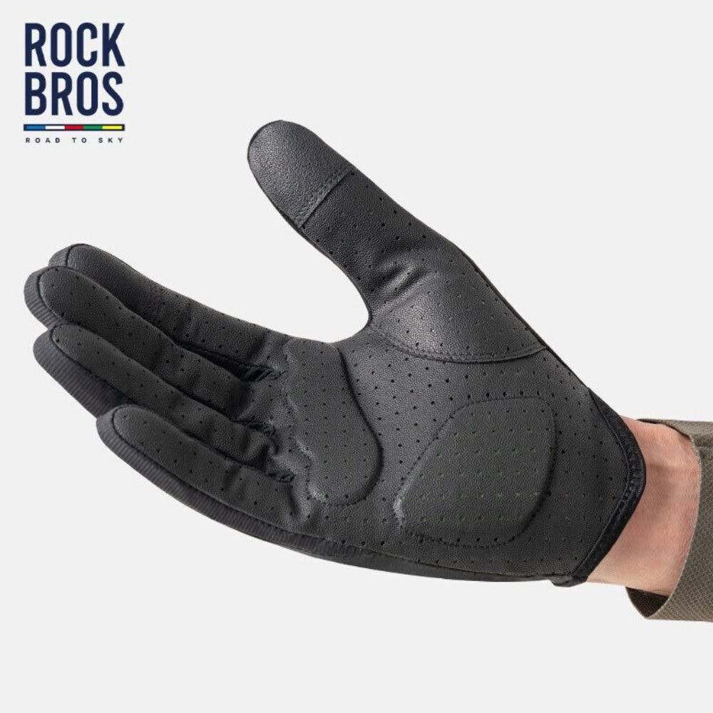 Protišmykové cyklo rukavice ROCKBROS Black 1 - Cyklo rukavice - 2