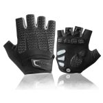 Krátkoprsté cyklo rukavice ROCKBROS Black 2