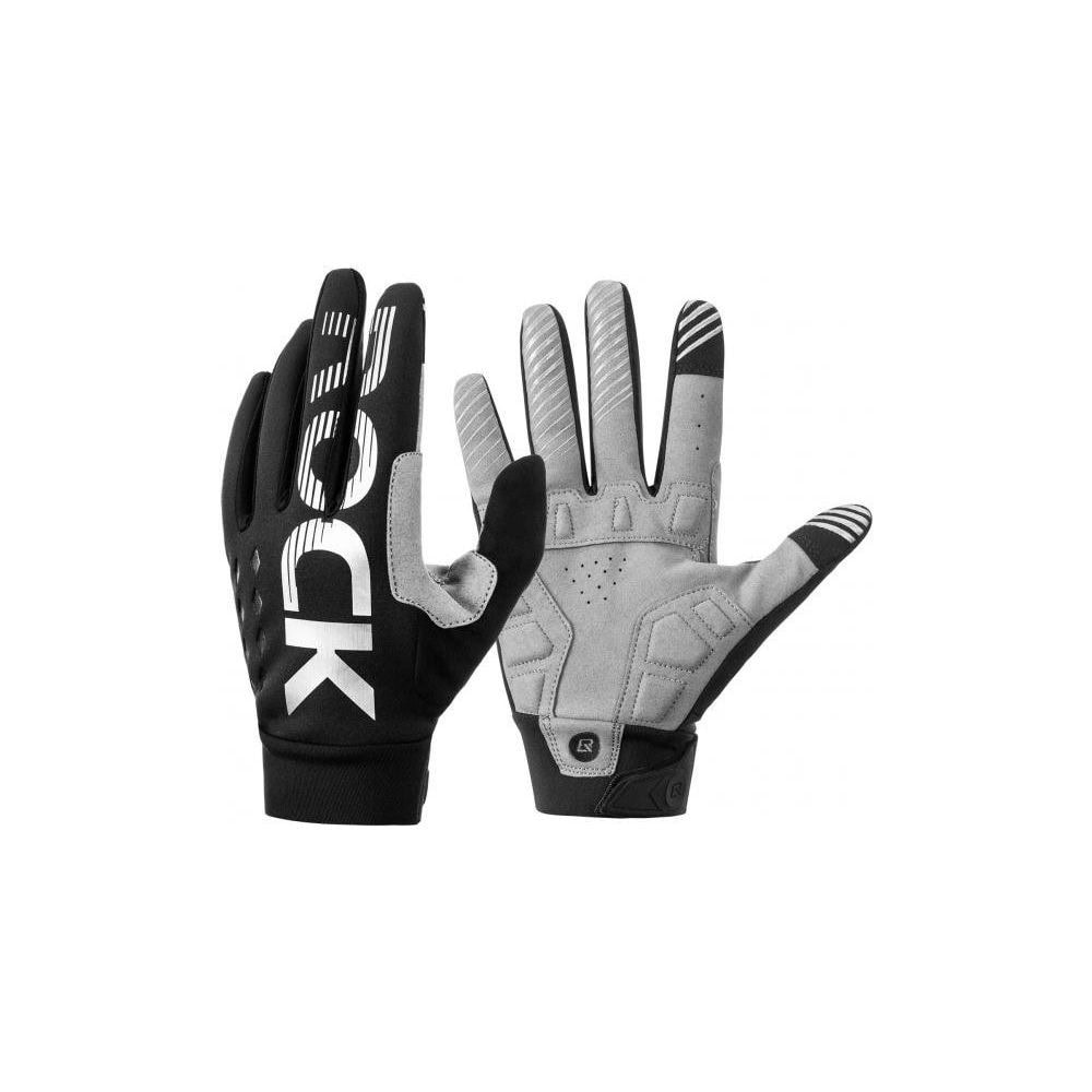 Cyklo rukavice ROCKBROS Protišmykové Blk/Wht - Cyklo rukavice - 1