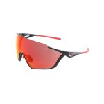 Športové okuliare RED BULL Spect Pace-006, Shiny Black, Smoke With Red Mirror, Cat3,2nd Lens Transparent