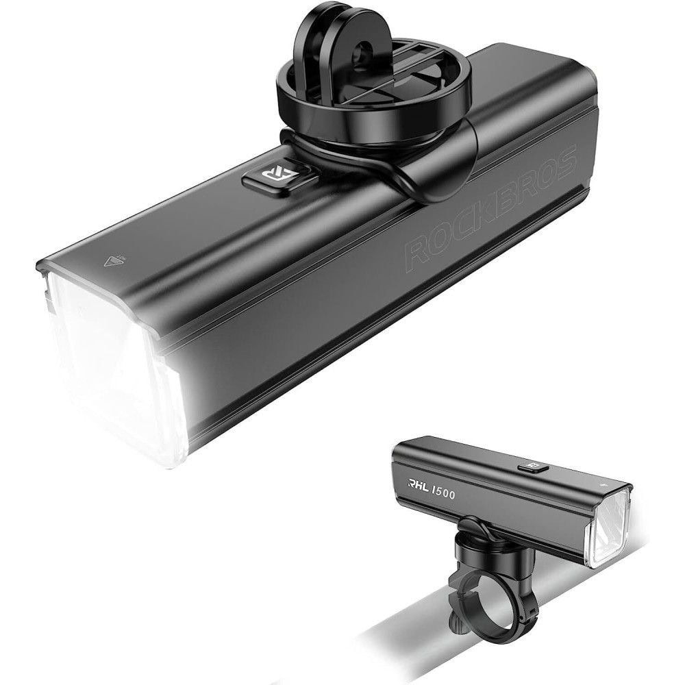 Svetlo predné ROCKBROS 1500 LM s LED diódou 20W Cree XML T6 - Svetlá - 2