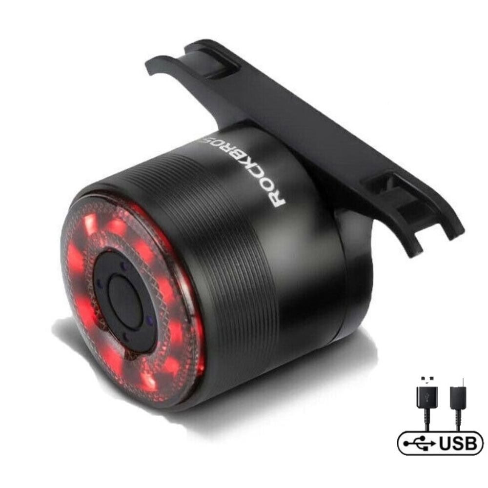 Svetlo zadné ROCKBROS so 4 funkciami IPX5 a USB nabíjaním - Svetlá - 2