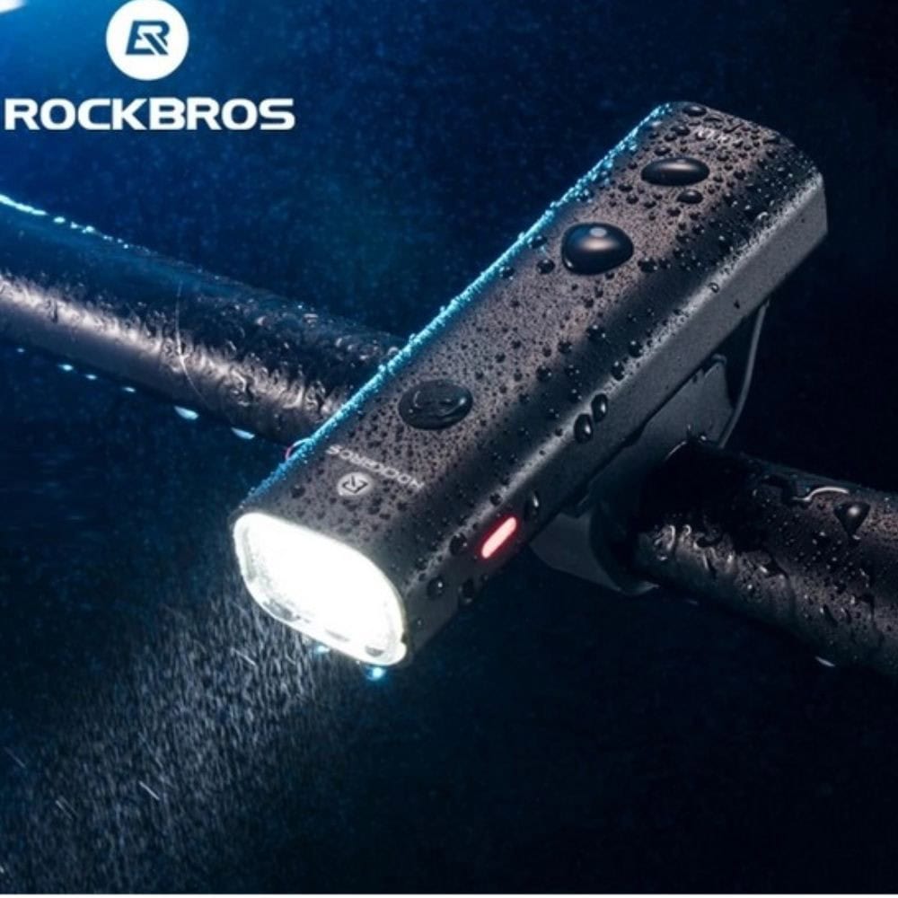 Svetlo predné ROCKBROS 400 LM s USB nabíjaním - Svetlá - 4
