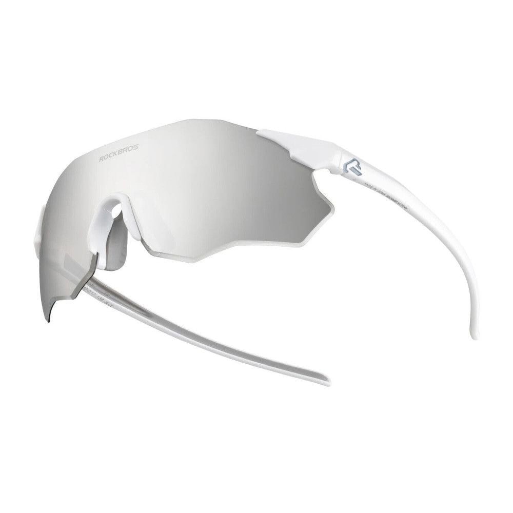 Športové okuliare ROCKBROS LightAdapt White - Slnečné okuliare - 1