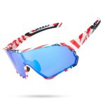 Športové okuliare ROCKBROS Miopia White/Red