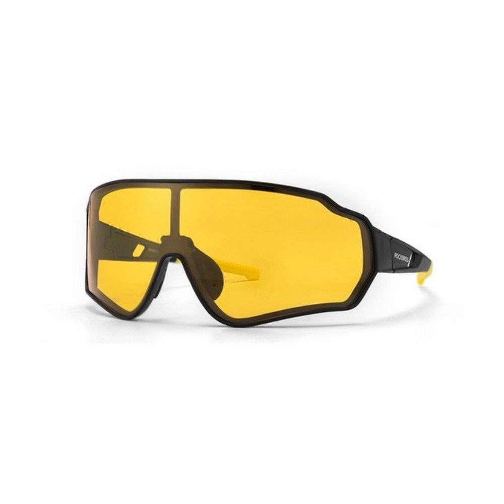 Športové polarizačné okuliare ROCKBROS Black Yellow - Slnečné okuliare - 2