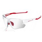Športové fotochromatické okuliare ROCKBROS White Red