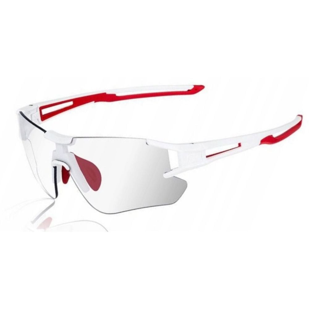 Športové fotochromatické okuliare ROCKBROS White Red - Slnečné okuliare - 1