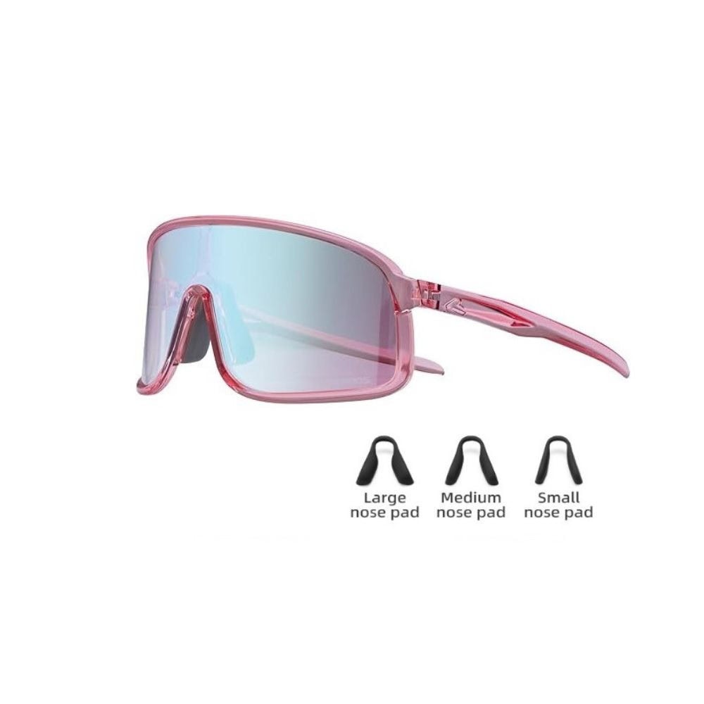 Športové okuliare ROCKBROS SunReactive Pink - Slnečné okuliare - 1