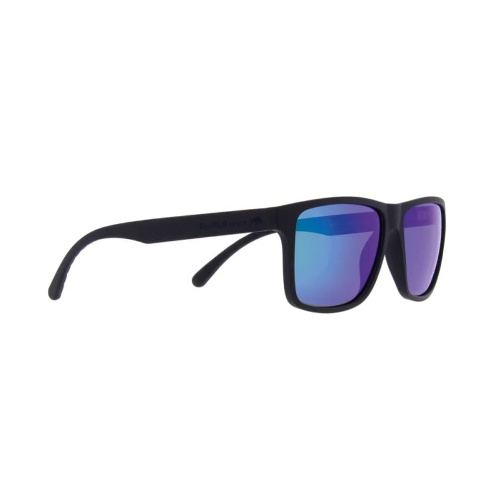 Športové okuliare RED BULL SPECT MAZE-004P, Matt soft touch black, Smoke with purple green mirror, CAT 3 58-15 - Slnečné okuliare - 2