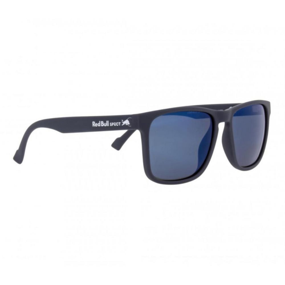 Športové okuliare RED BULL SPECT LEAP-001P, Matt dark blue rubber, smoke with blue mirror, CAT3, POL, 55-17-145 - Slnečné okuliare - 1