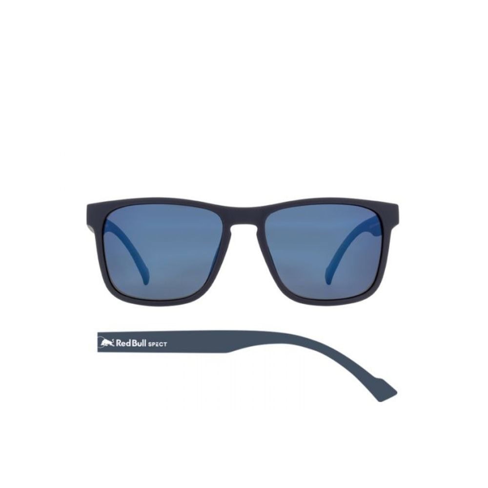 Športové okuliare RED BULL SPECT LEAP-001P, Matt dark blue rubber, smoke with blue mirror, CAT3, POL, 55-17-145 - Slnečné okuliare - 2