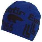 Zimná čiapka EISBÄR MÜ Blitzblau/Schwarz