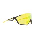 Športové okuliare RED BULL SPECT PACE-005, Matt black, blue with yellow mirror, CAT3, 2nd lens transparent
