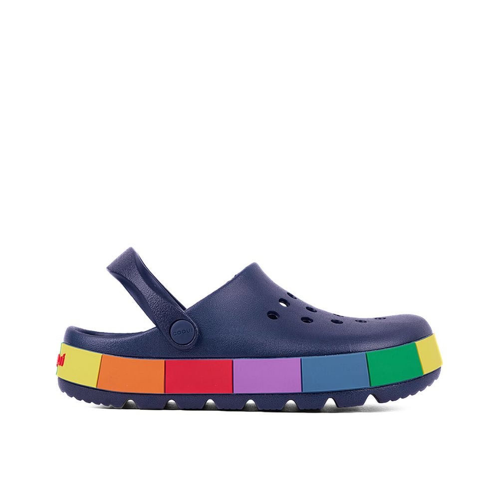 Obuv COQUI Clogsy Niko Navy Spectrum - Šľapky a sandále - 2
