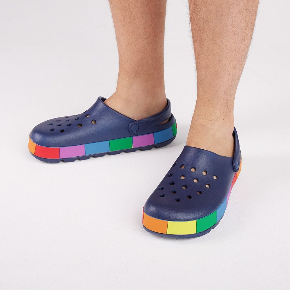 Obuv COQUI Clogsy Niko Navy Spectrum - Šľapky a sandále - 6