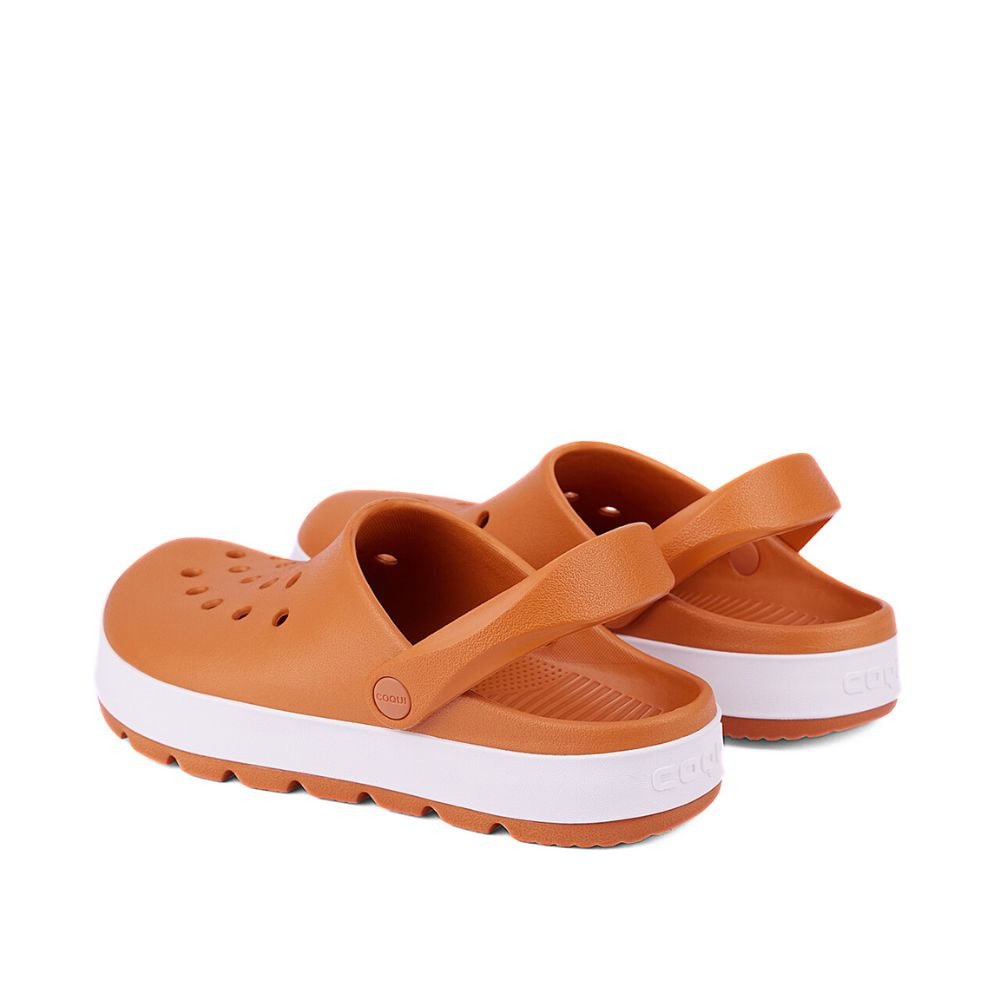 Obuv COQUI Clogsy Niko Caramel White - Šľapky a sandále - 3