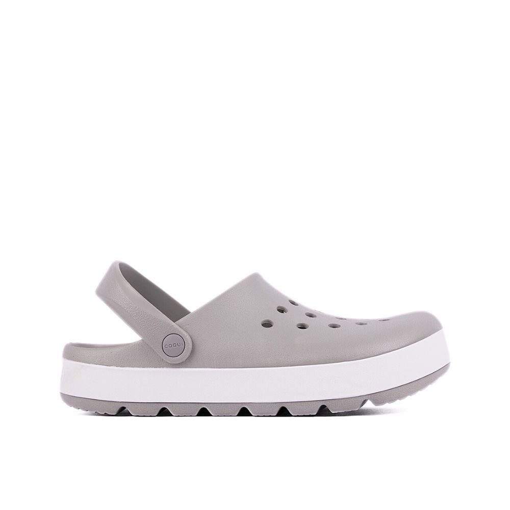 Obuv COQUI Clogsy Niko Grey White - Šľapky a sandále - 2