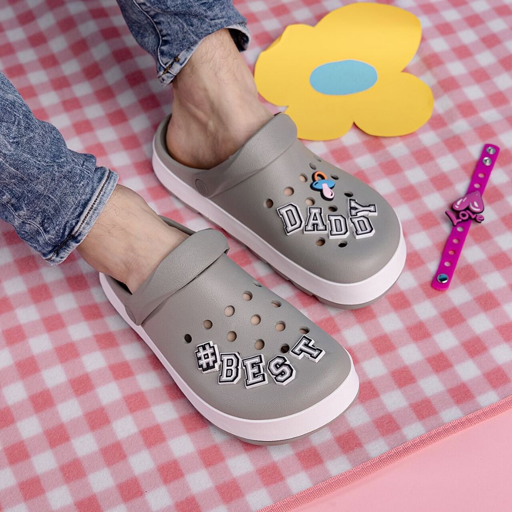 Obuv COQUI Clogsy Niko Grey White - Šľapky a sandále - 6