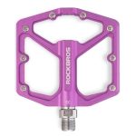 Pedále ROCKBROS Pl Lsl Flat Al vo farbe purpurovej