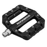 Pedále ROCKBROS Pl Lsl Flat Nylon v čiernej farbe