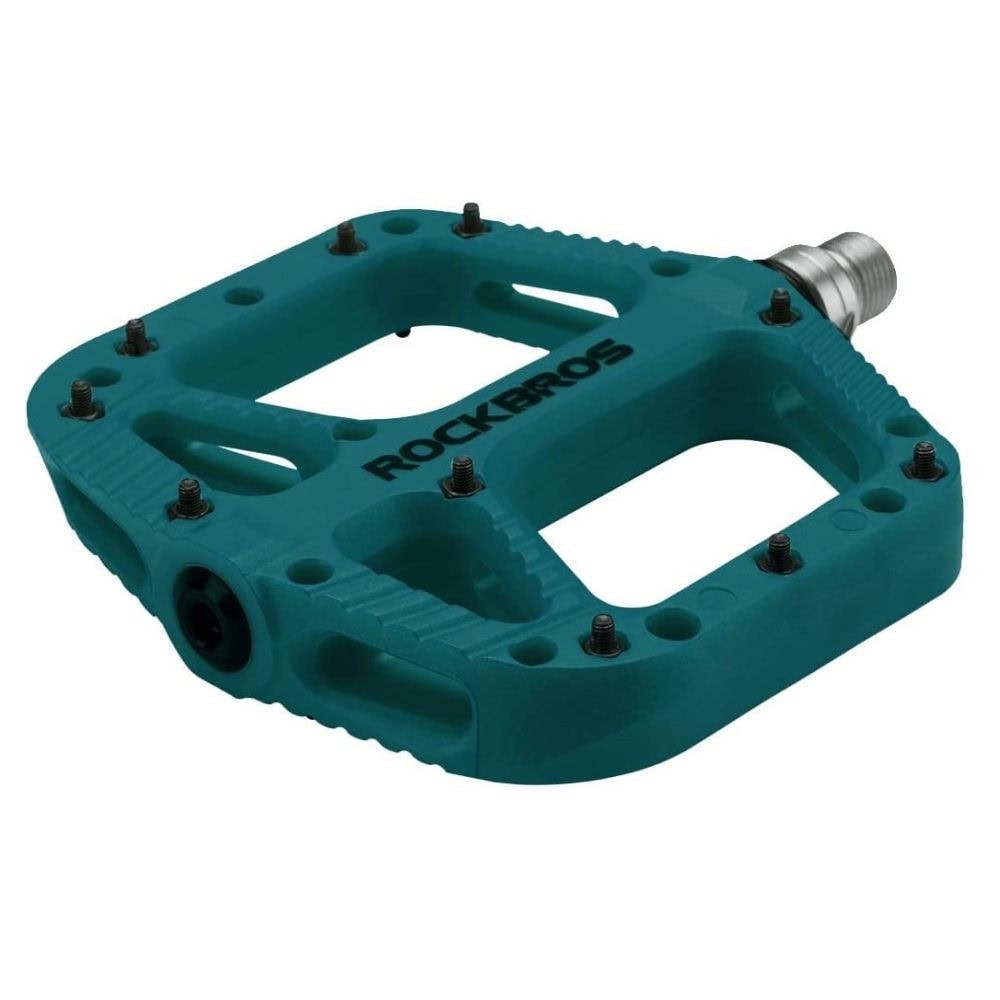 Pedále ROCKBROS Pl Lsl Flat Nylon farba modrá - Pedále - 2