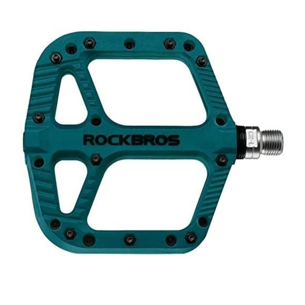 Pedále ROCKBROS Pl Lsl Flat Nylon farba modrá - Pedále - 1